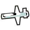 Lithographix tacit blue printing icon